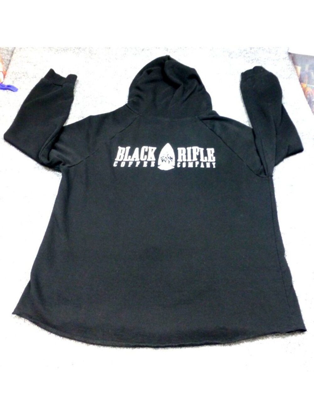 Black Rifle Coffee Co. Hoodie X-Large Black Pullover Independent Trading Co. - Picture 2 of 11